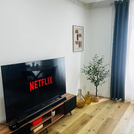 Apartamento Cosy Et Lumineux Avec Parking Gratuit